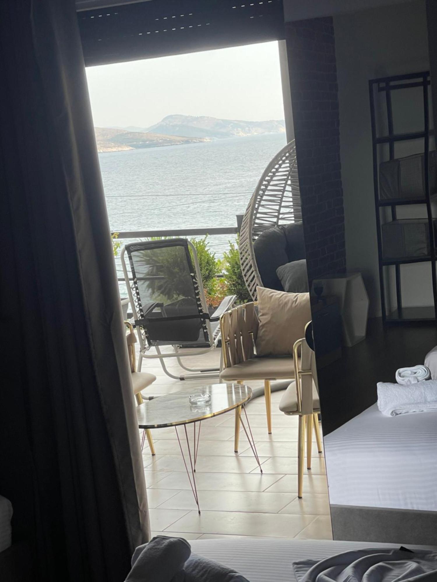 Aries Apartments Sarandë Zimmer foto